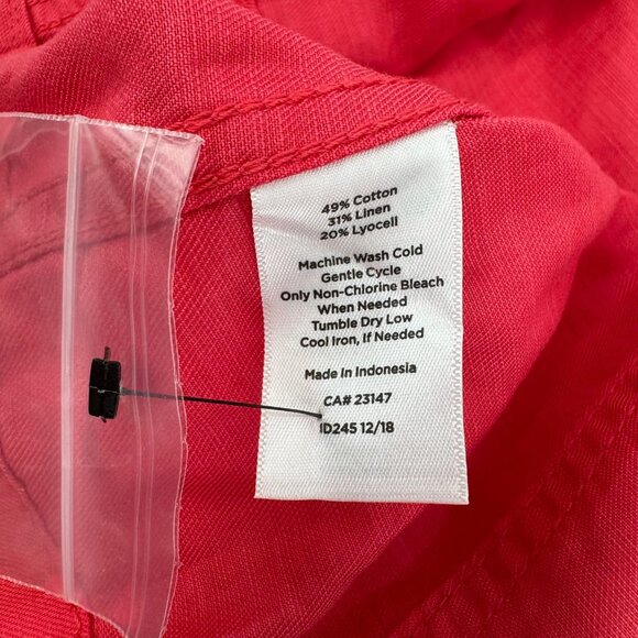 Talbots Coral Pink Classic Button-Up Blazer | Size 1X - Picture 5 of 10